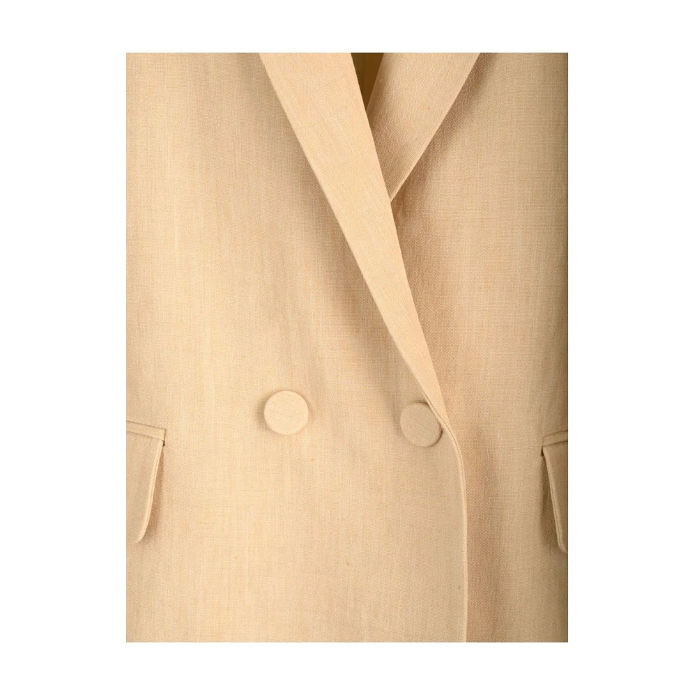 Fabiana Filippi Stijlvolle Jas Beige Dames