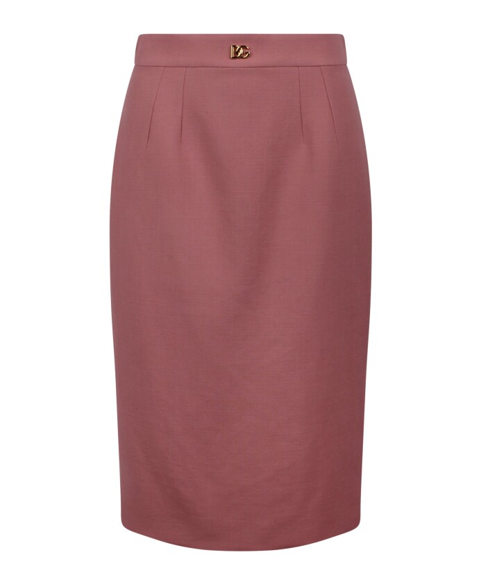 jupe-crayon-logo-taille-haute
