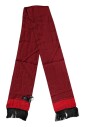 rouge-a-pois-franges-en-soie-echarpe-homme