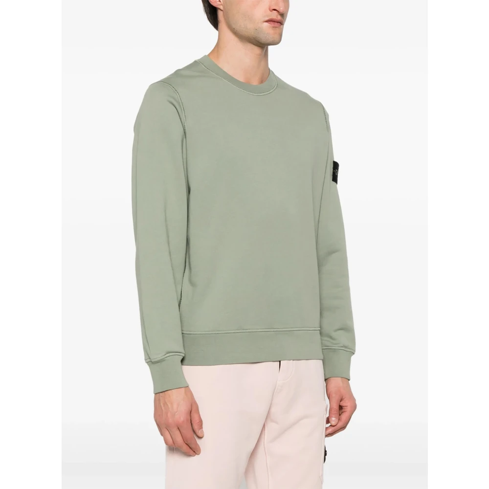 Stone Island Stijlvolle Sweaters Collectie Green Heren