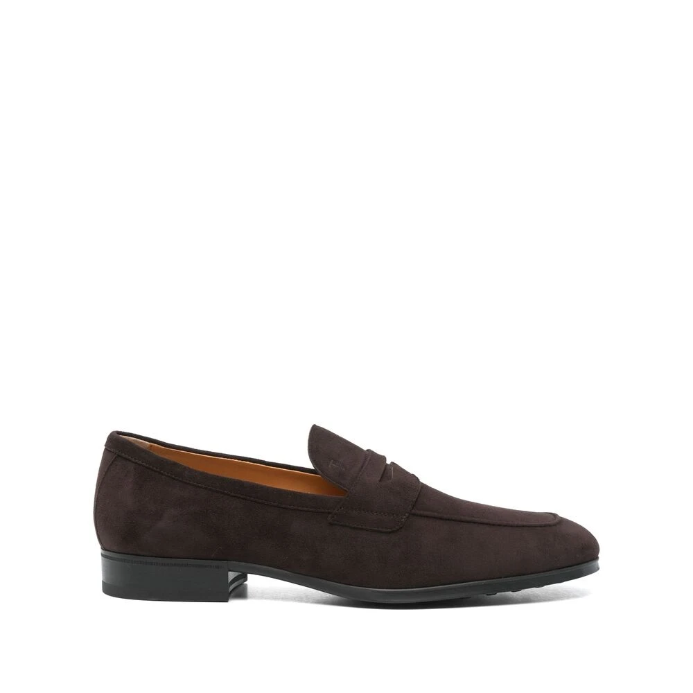 Tod's Cedar Brown Penny Slot Läderskor Brown, Herr