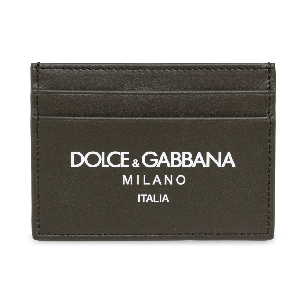 Dolce & Gabbana Kaarthouder Gray Heren