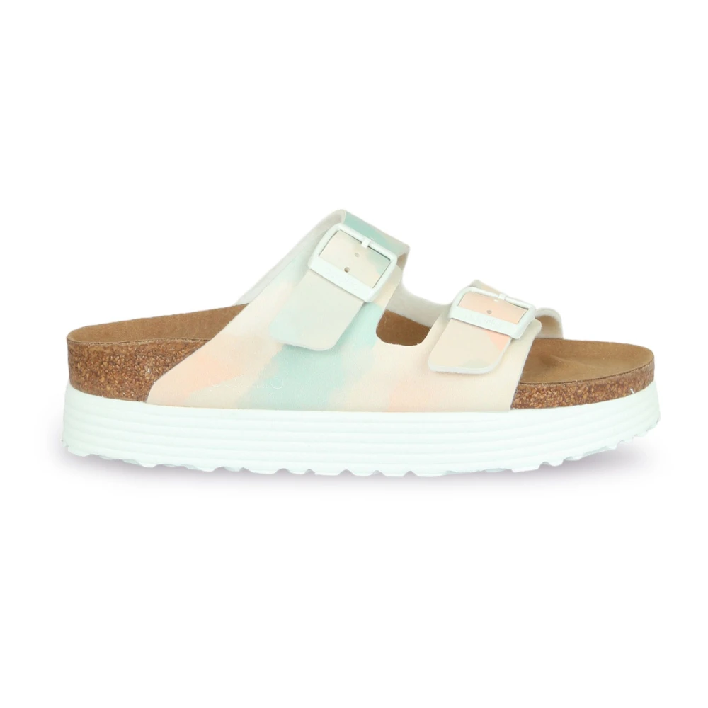 Birkenstock Arizona Birkoflor Papillio Sandaler Multicolor, Dam