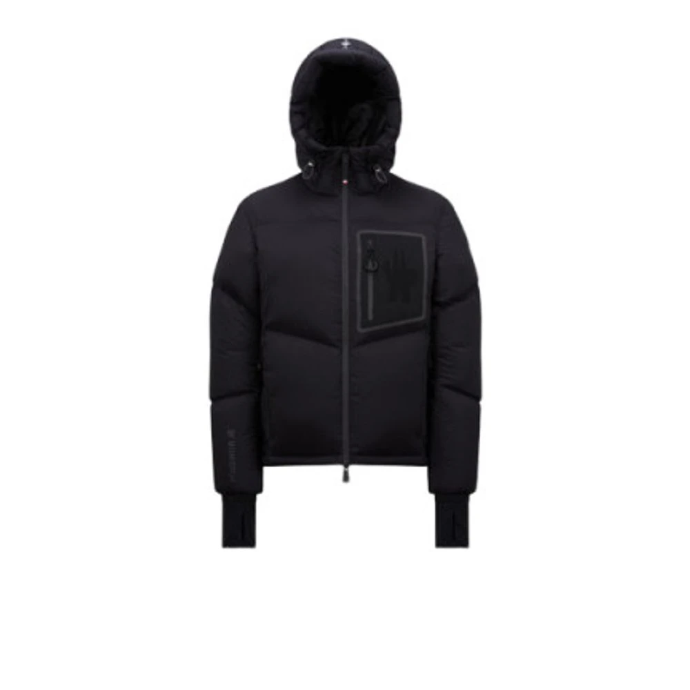 Moncler Warme Winterjas voor Mannen Black Heren