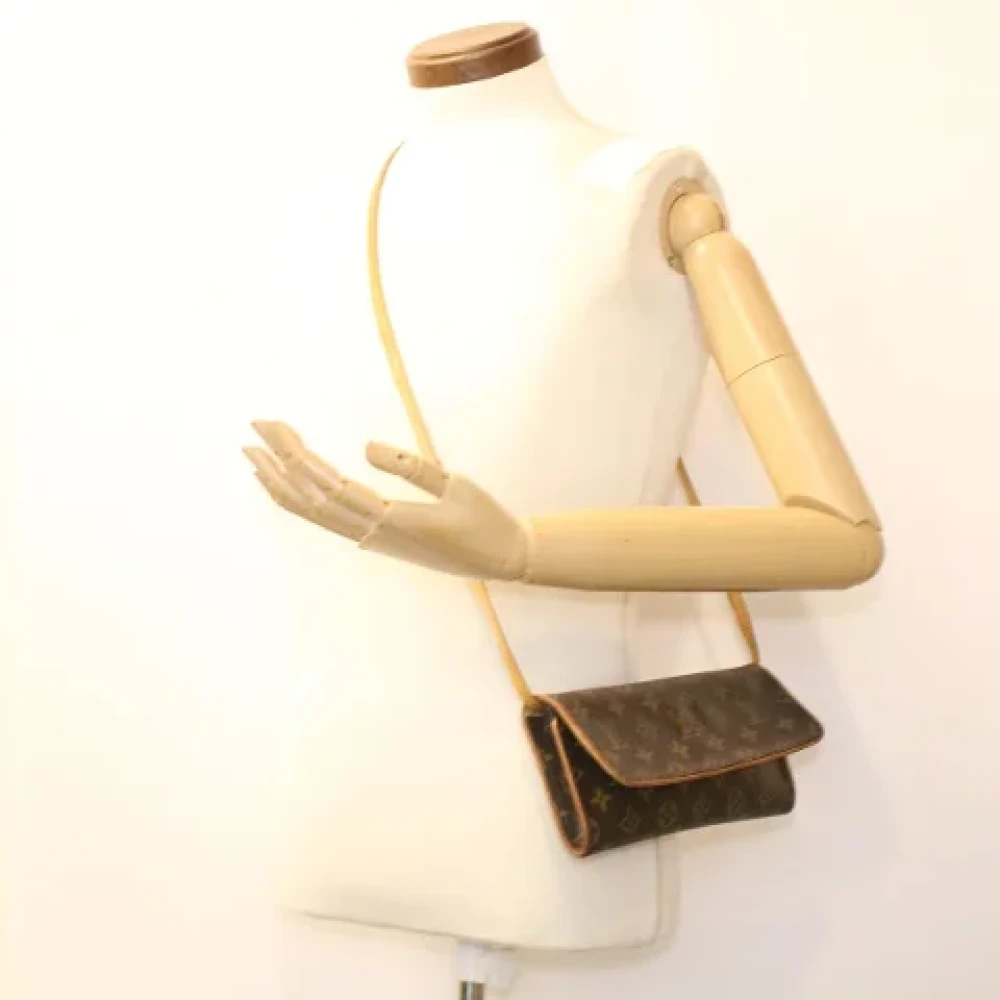 Louis Vuitton Vintage Pre-owned Canvas clutches Brown Dames