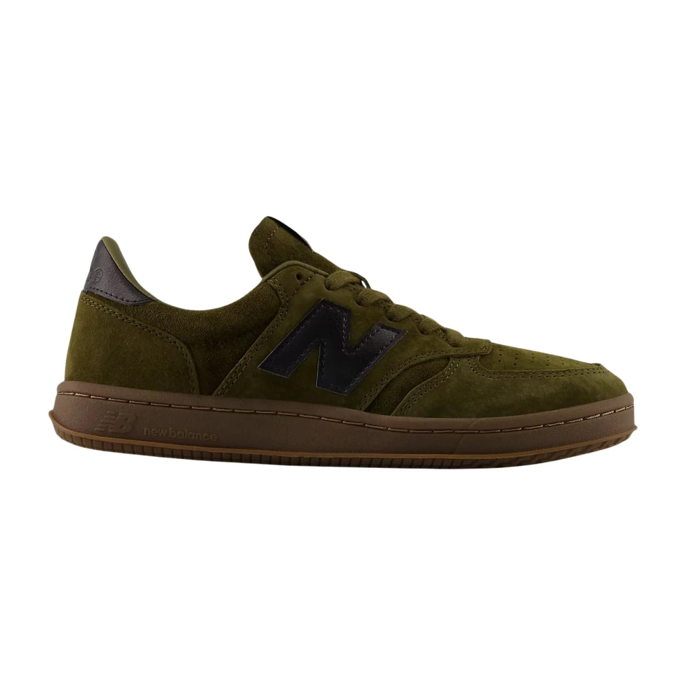 New Balance T500 Suede Sneakers Heren Schoenen Groen
