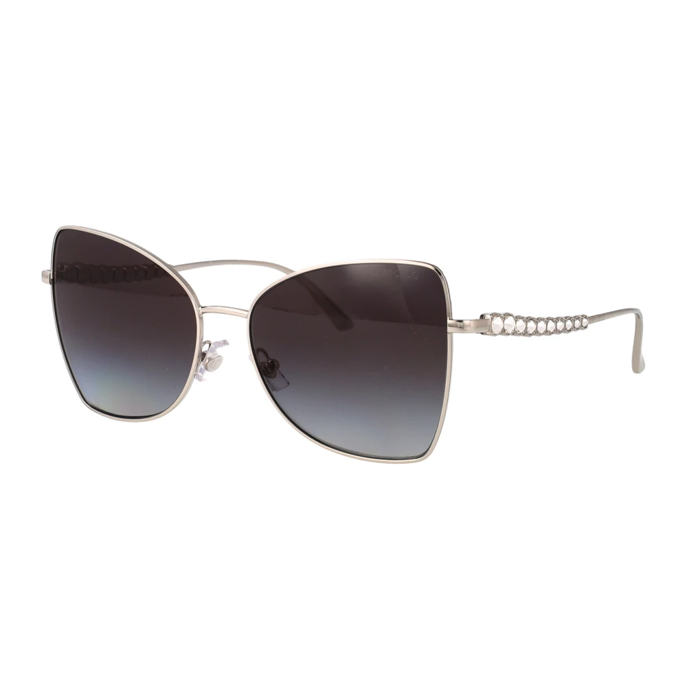 Jimmy Choo Women's Gray Sunglasses, 55 Mm, Chic Sunglasses With Style 0Jc4010b