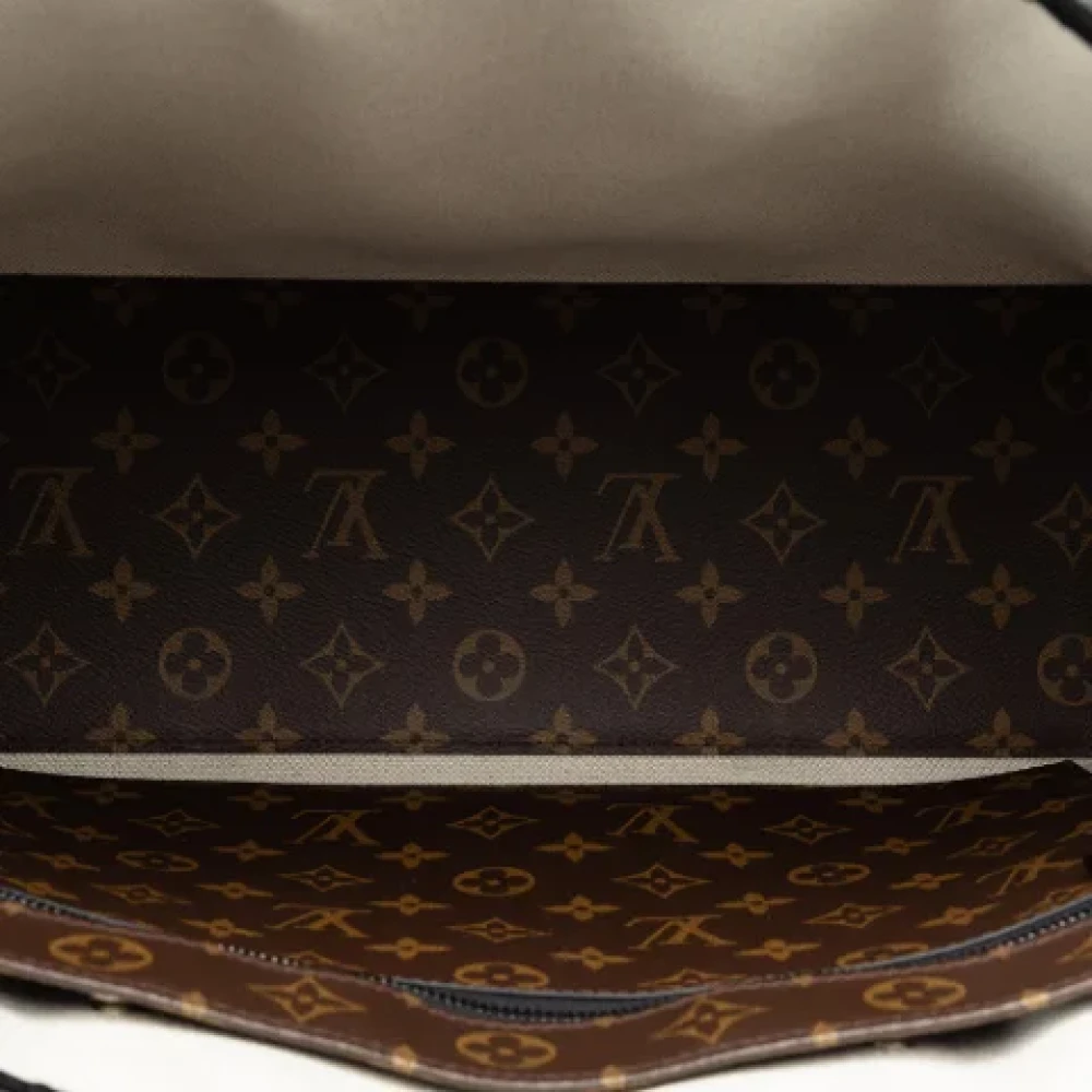 Louis Vuitton Vintage Pre-owned Leather totes Brown Dames