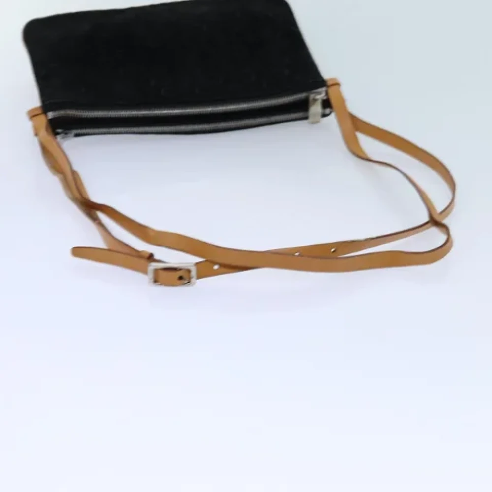 Celine Vintage Pre-owned Canvas celine-bags Black Dames