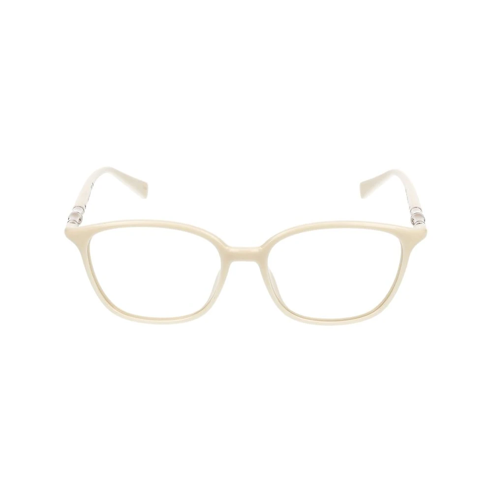 Longchamp Women's Beige Glasses, 52 Mm, Stylish Ivory Eyeglasses