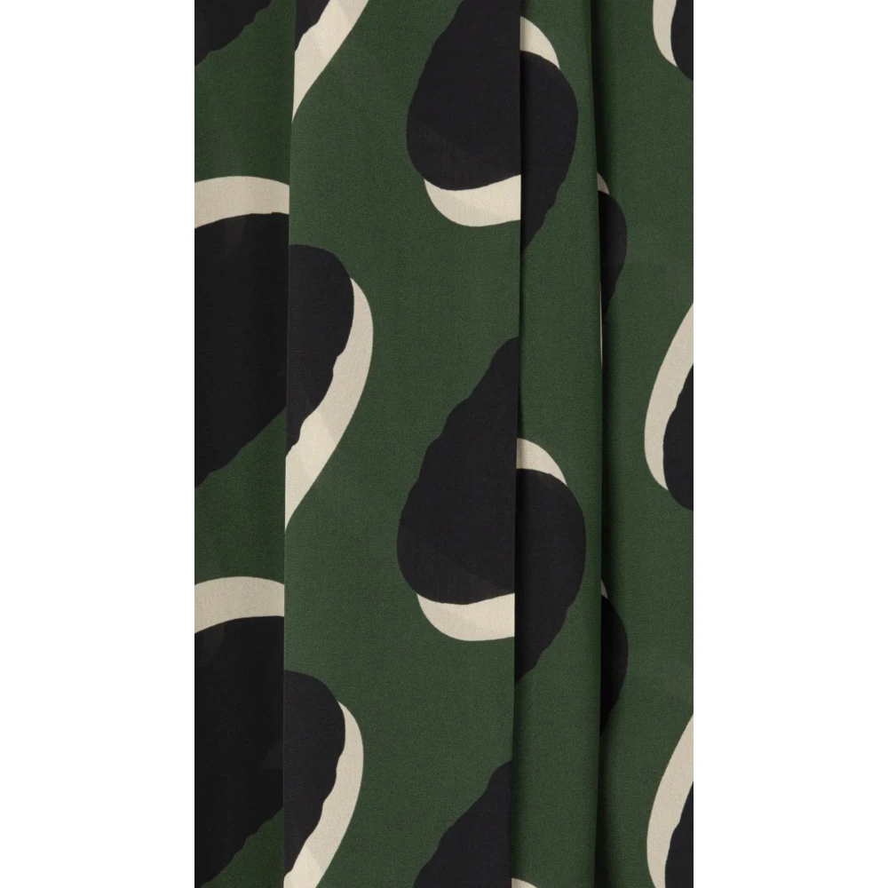 AZ Factory Olijfgroene Lange Sjaal Blouse Green Dames