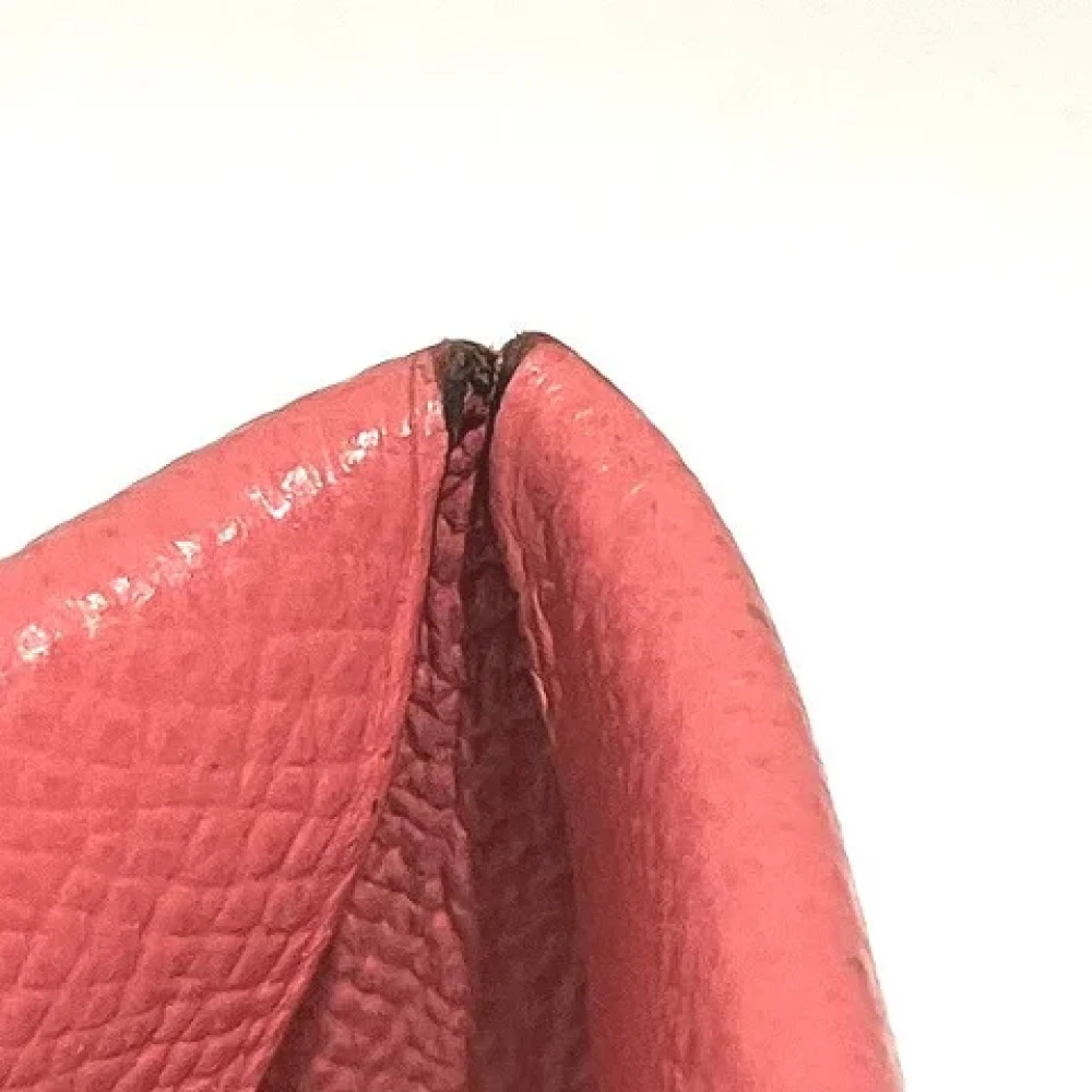 Hermès Vintage Pre-owned Leather wallets Pink Dames