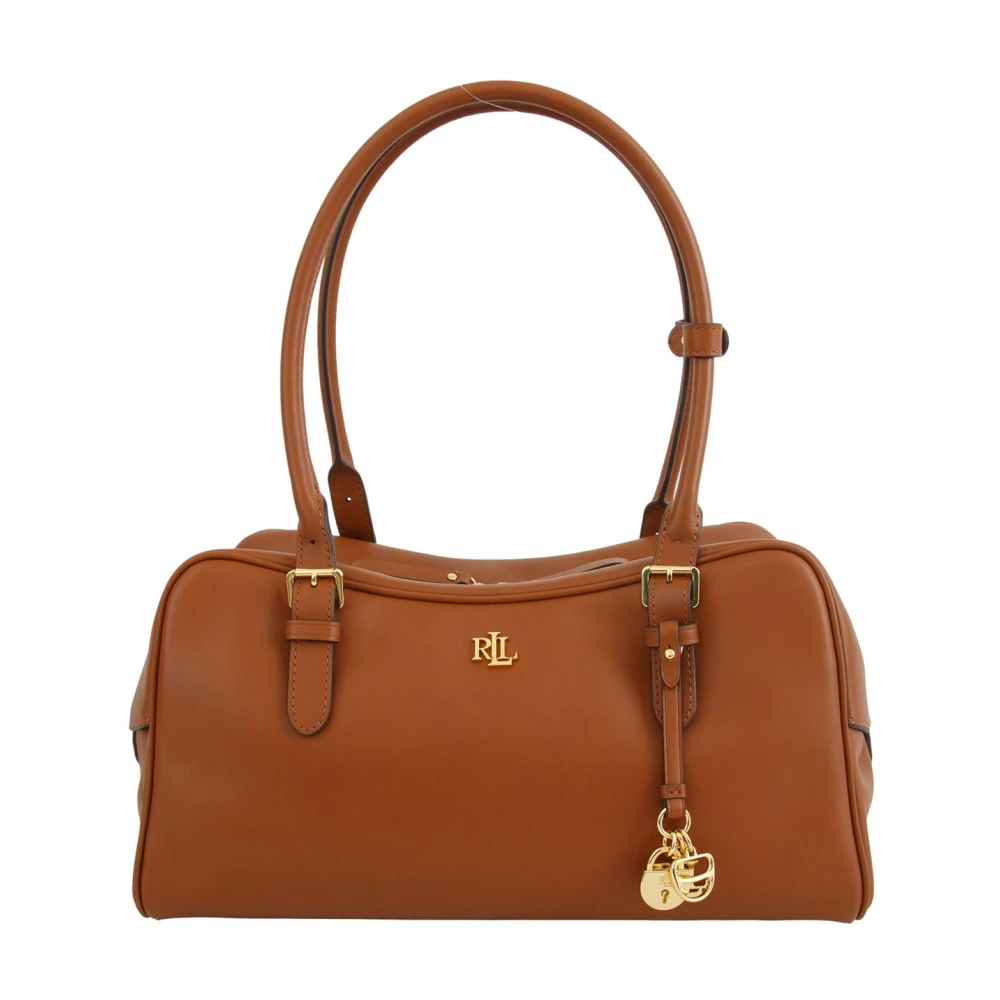Ralph Lauren Brown Satchel Cuoio - Female - Shoulder Bags - One Size - Bags