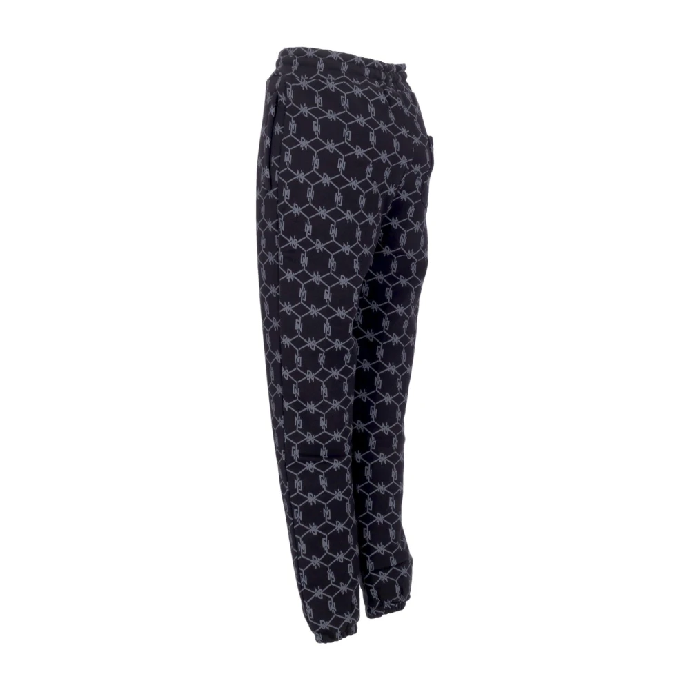 Dolly Noire Monogram Zwart Sweatpants Fleece Tracksuit Black Heren