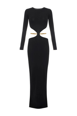 robe-noire-avec-details-decoupes
