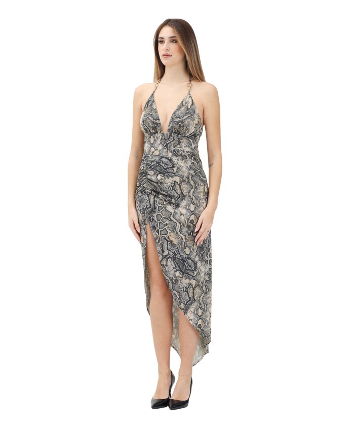 robe-midi-seduisante-a-imprime-python