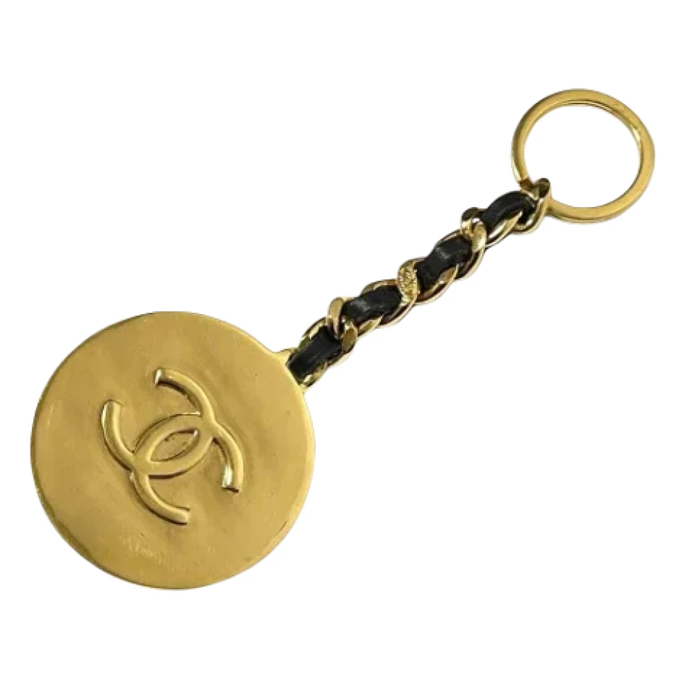 Chanel Vintage Pre-owned Metal chanel-jewelry Black Dames
