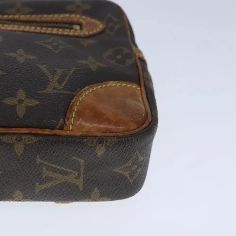 Louis Vuitton Vintage Pre-owned Canvas clutches Brown Unisex