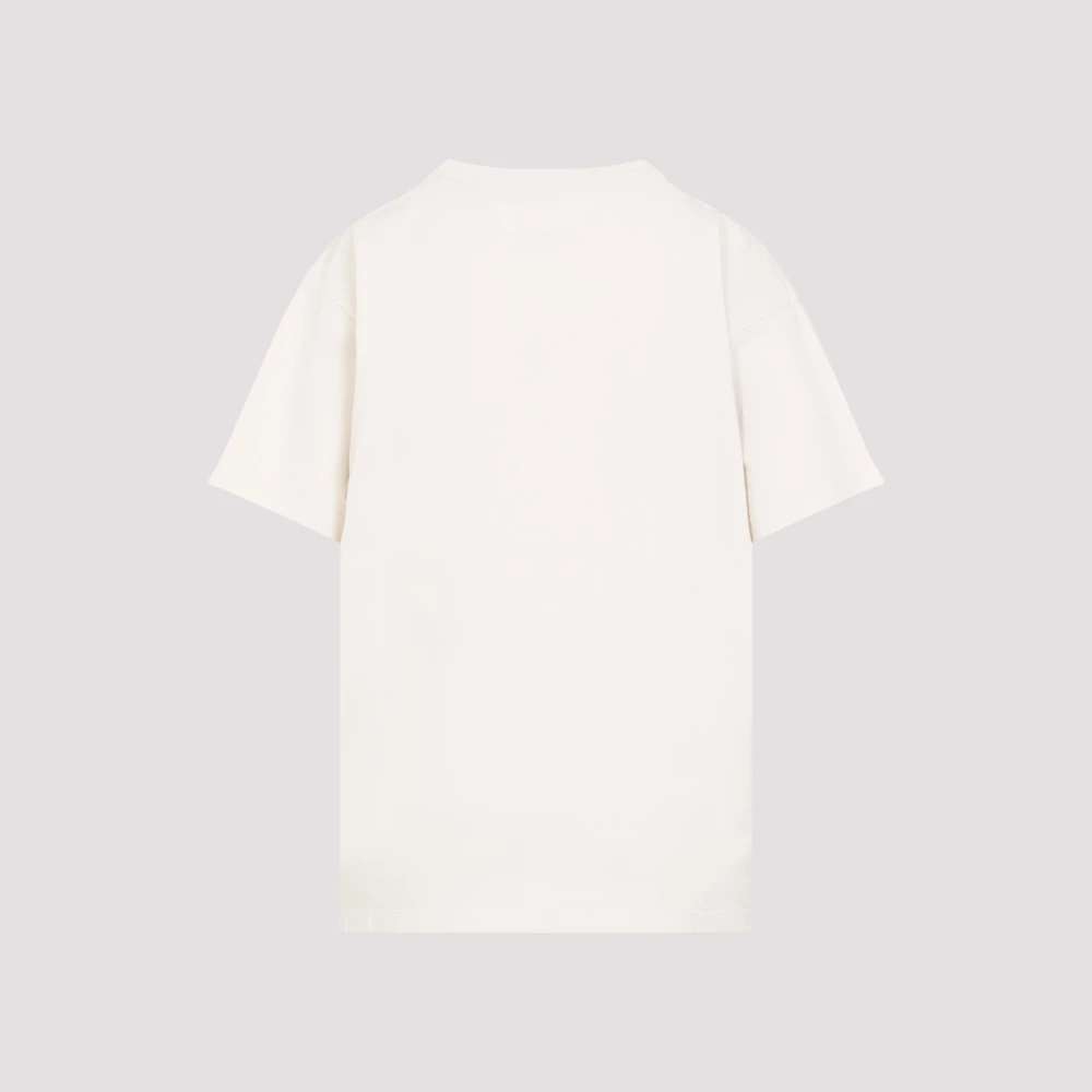 Maison Margiela Casual Katoenen T-shirt White Dames