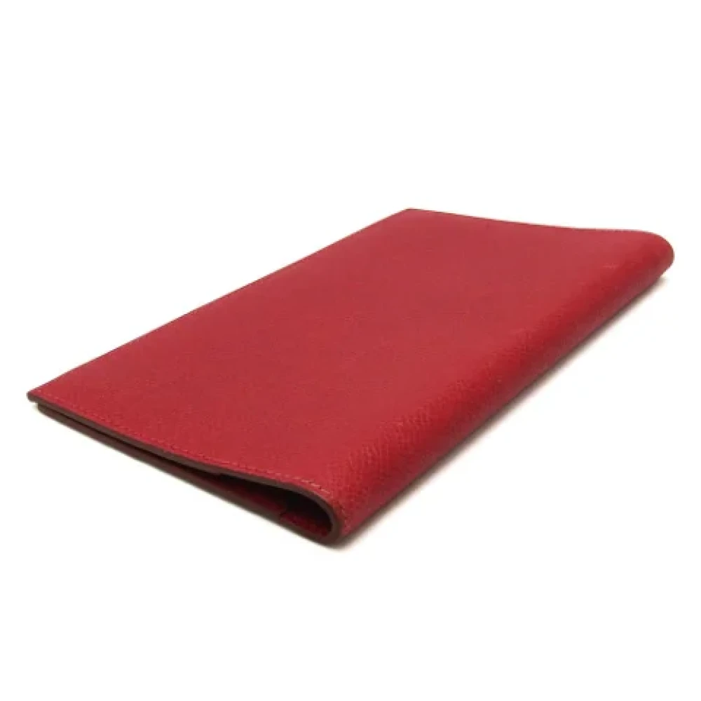 Hermès Vintage Pre-owned Leather home-office Red Dames