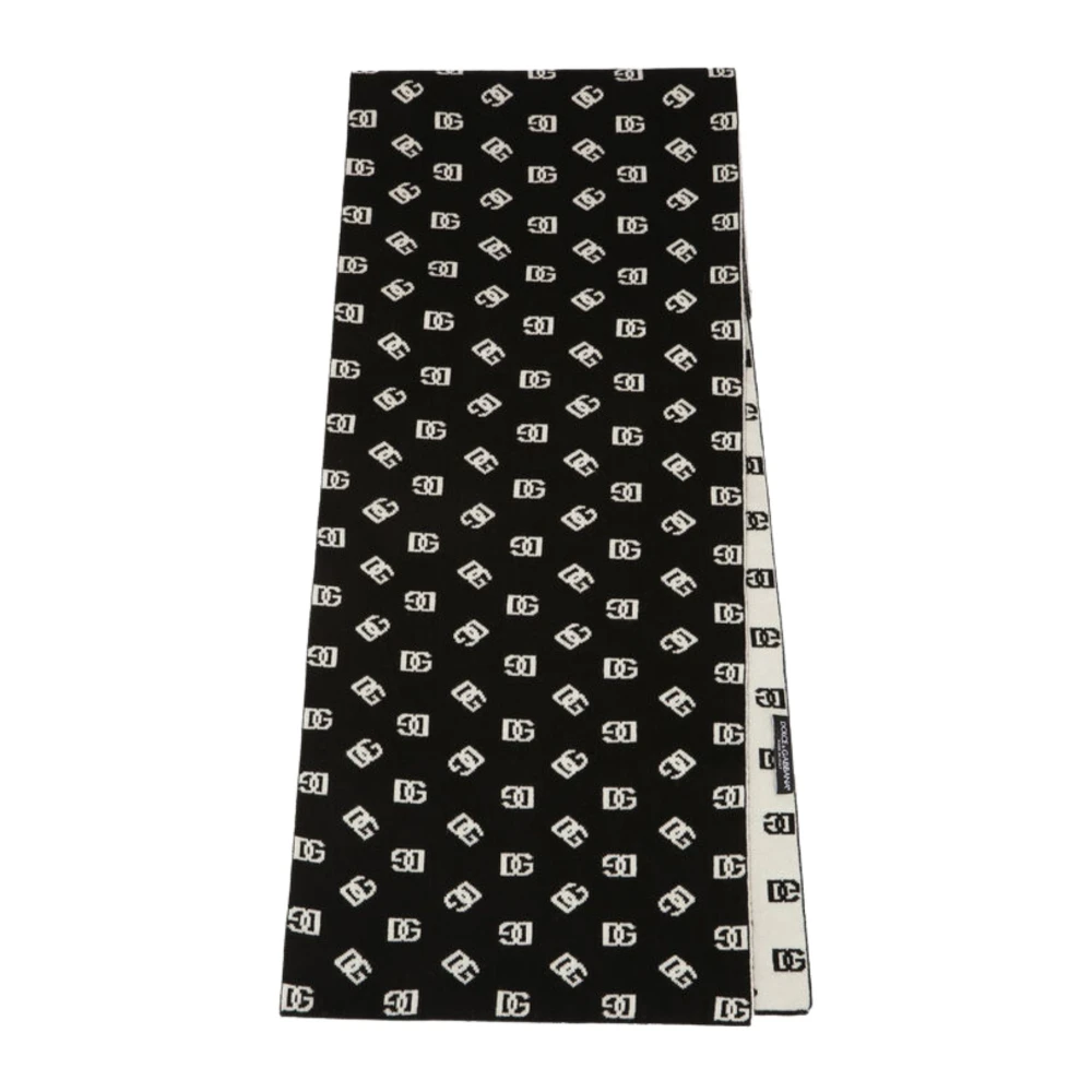 Dolce & Gabbana Winter Sjaal Black Heren