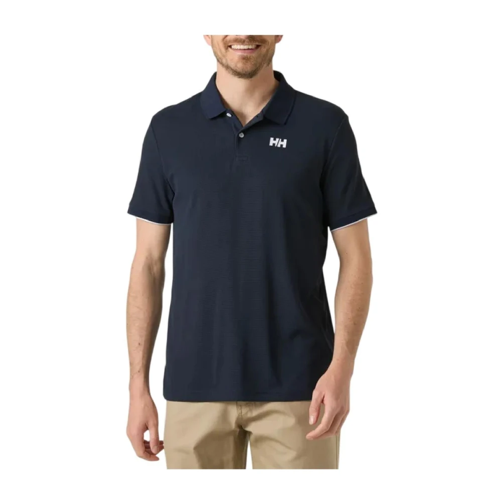 Helly Hansen Blue Ocean Polo 2.0 - Male - Training T-Shirts & Tops - L - Sport