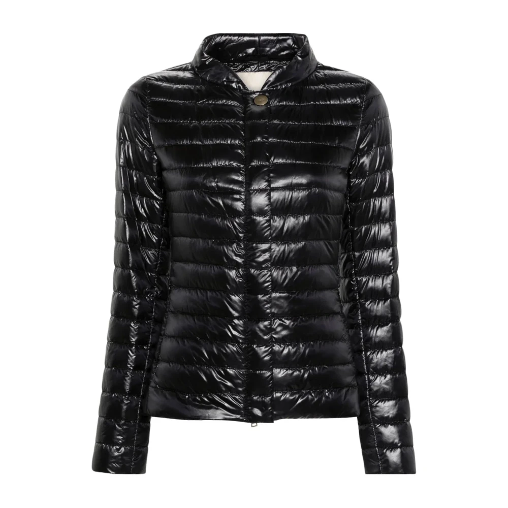Herno Women's Black Down Jackets, 4XL, Ultralight Down Jacket