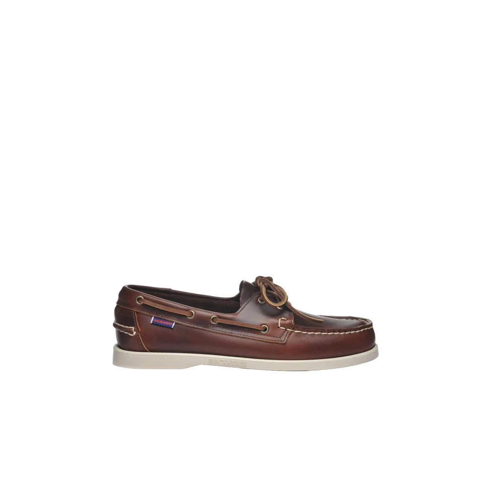 Sebago Brown Loafers, Male, 8 Uk, Portland Waxed Loafers