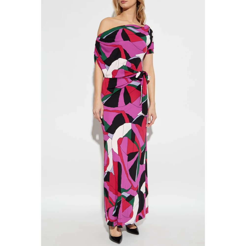 Diane Von Furstenberg Jurk Eliana Multicolor Dames