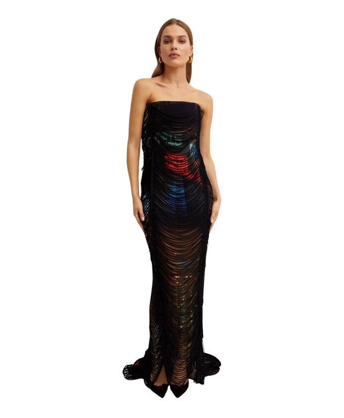 colorful-striped-maxi-dress