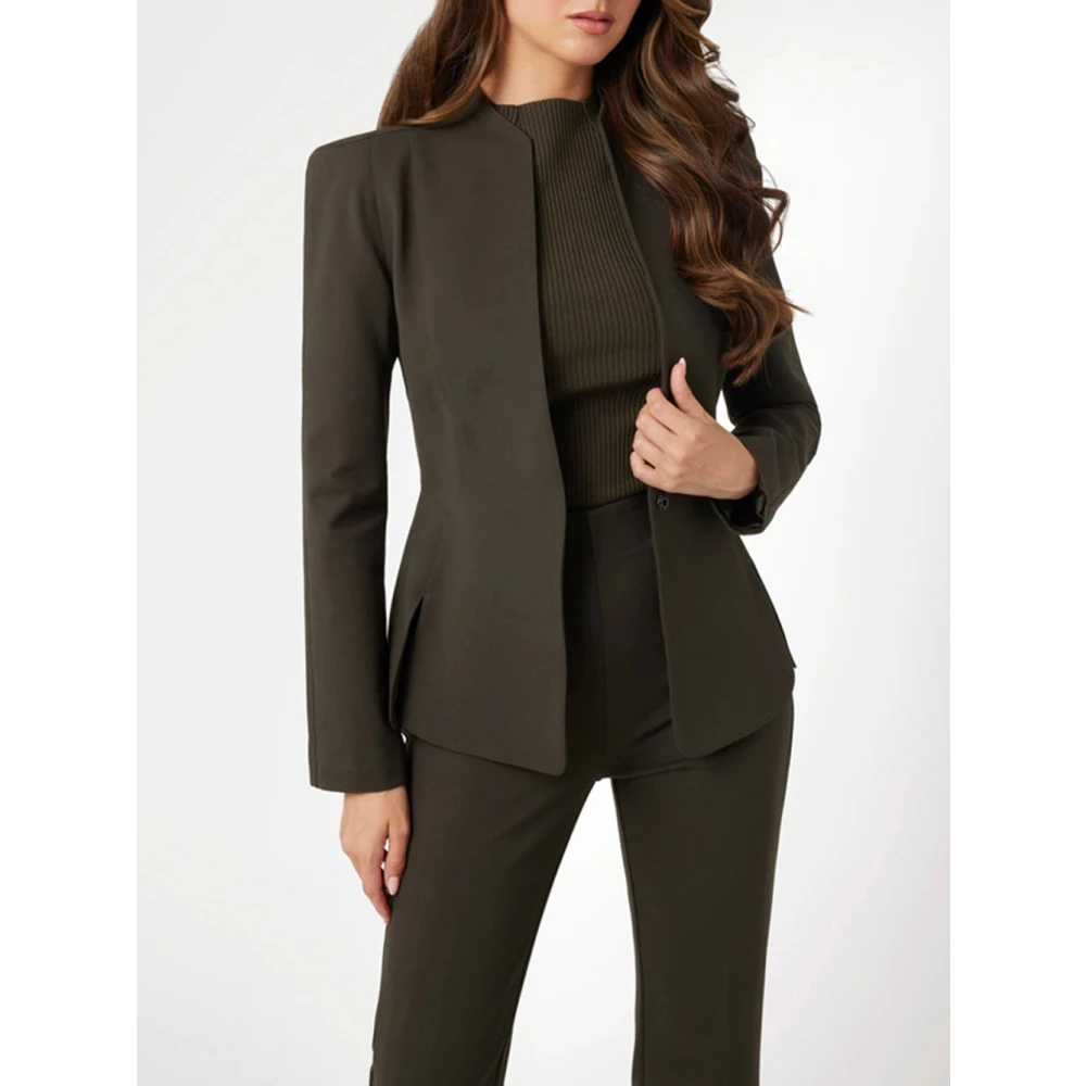 Guess Groene Allanah Dames Blazer Stijlvol Chic Green Dames