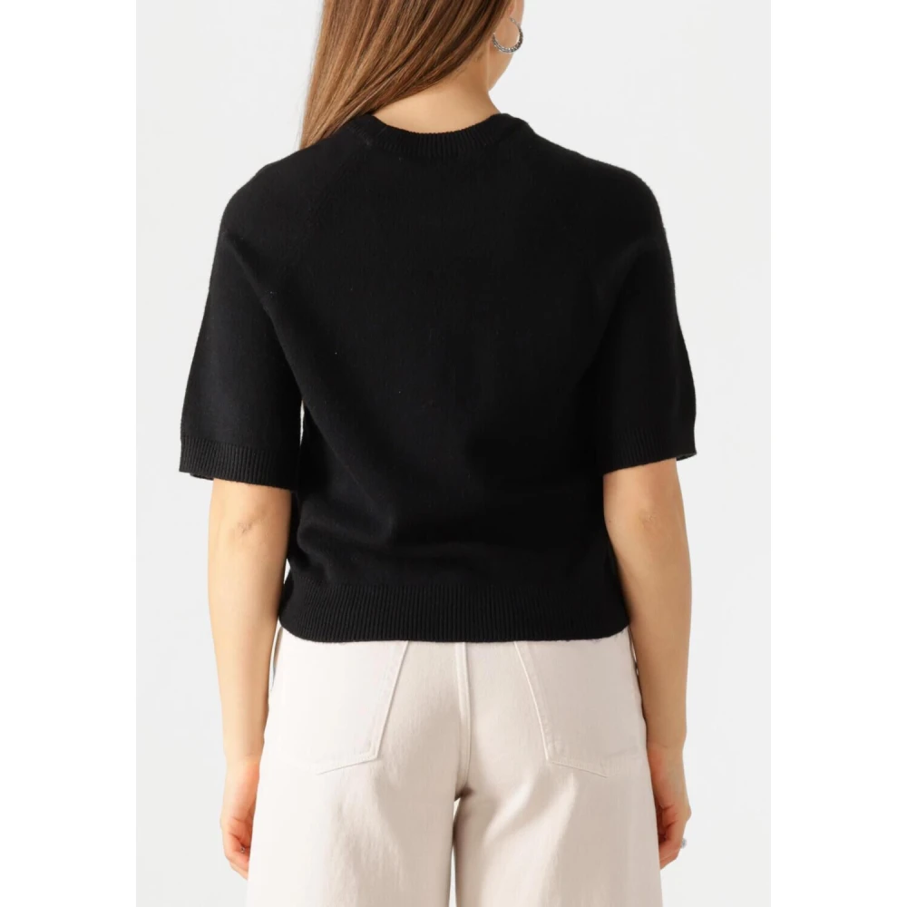 Object Zwarte Pullover Sweater Veelzijdig Chic Black Dames
