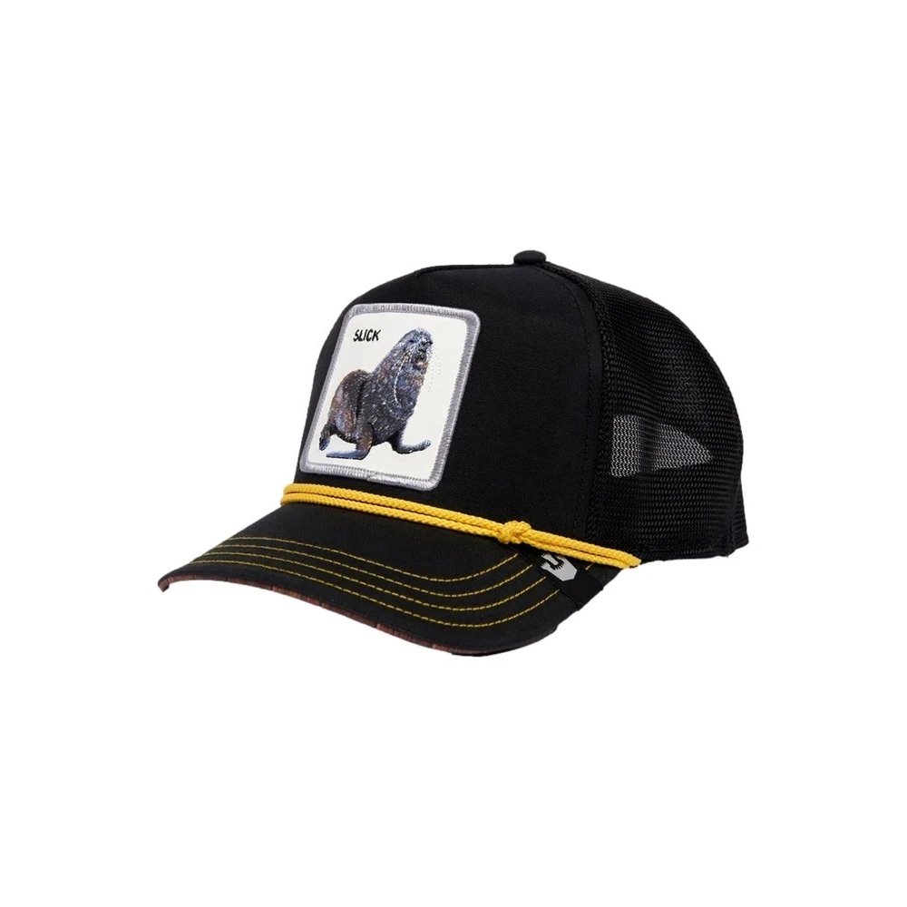 Goorin Bros Zwarte Seal of Approval Trucker Cap Black Heren