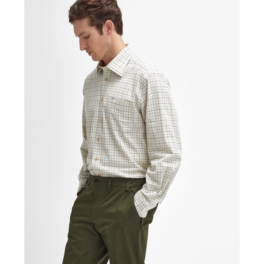 Barbour Actieve Olijf Outdoor Broek Green Heren