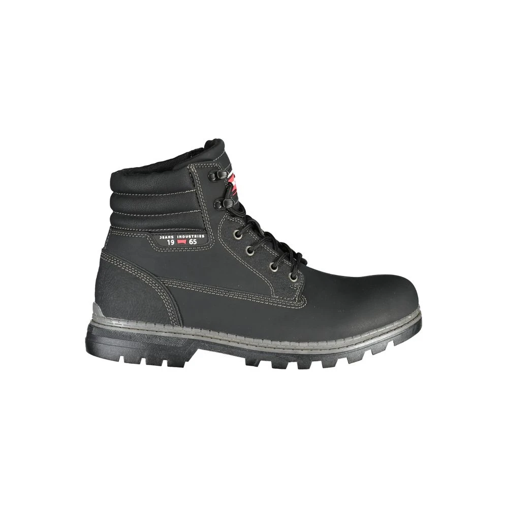 Carrera Men's Black Urban Contrast Lace-Up Boots