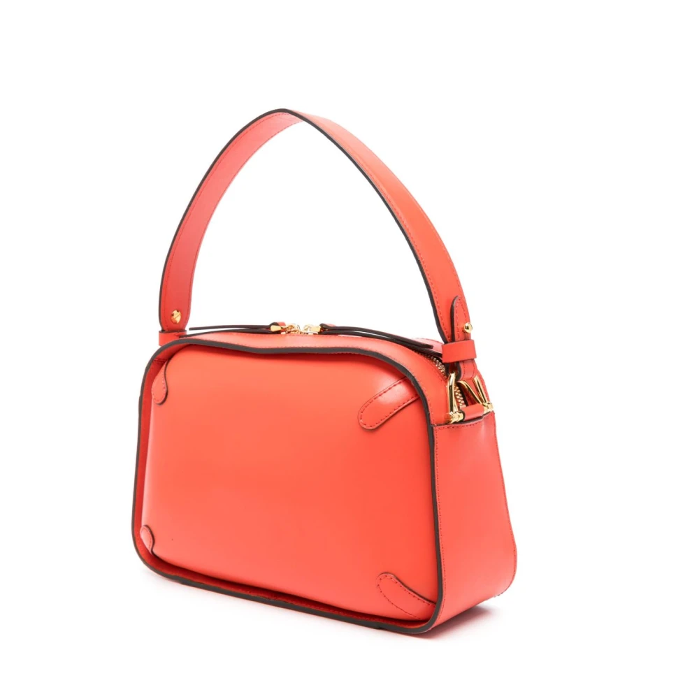 Coccinelle Rode Top Handvat Schoudertas Red Dames
