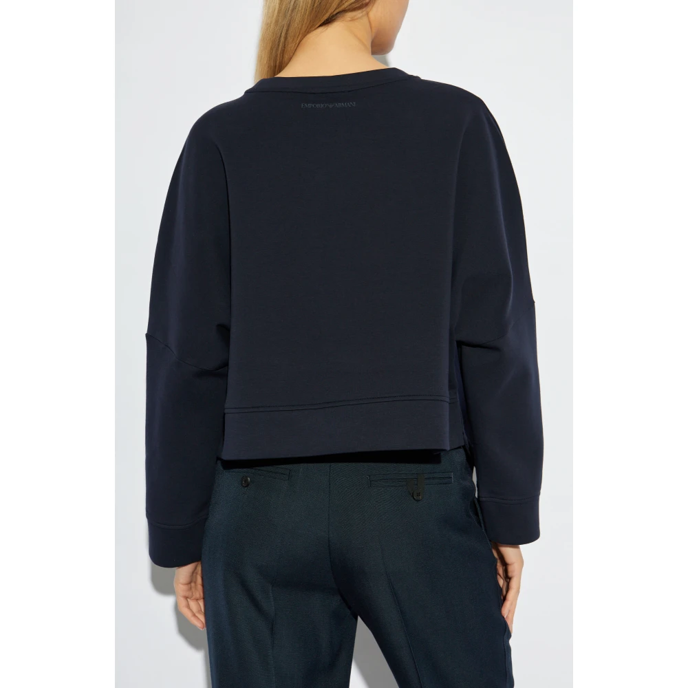 Emporio Armani Sweatshirt uit de collectie Blue Dames