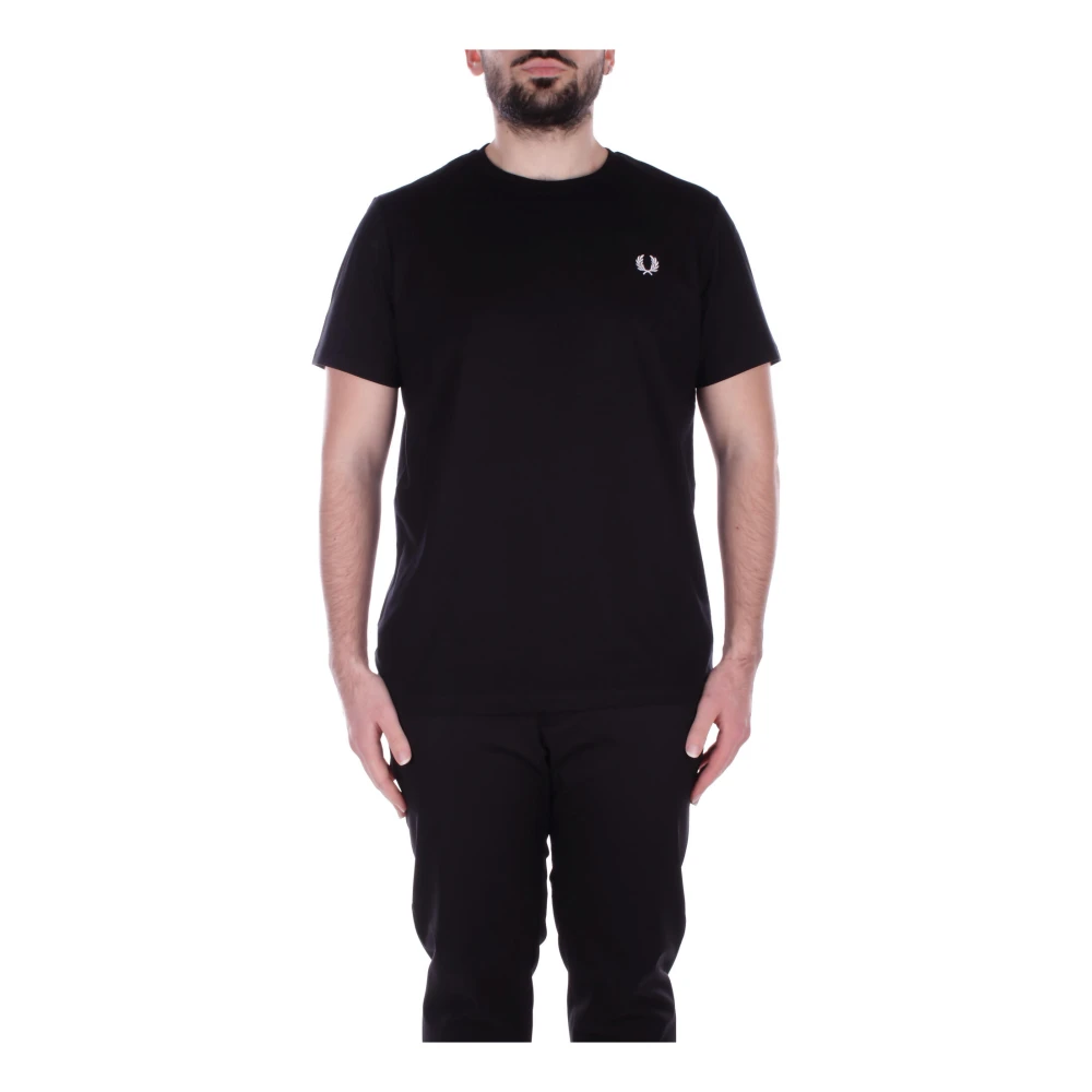 Fred Perry T-Shirts Black Heren