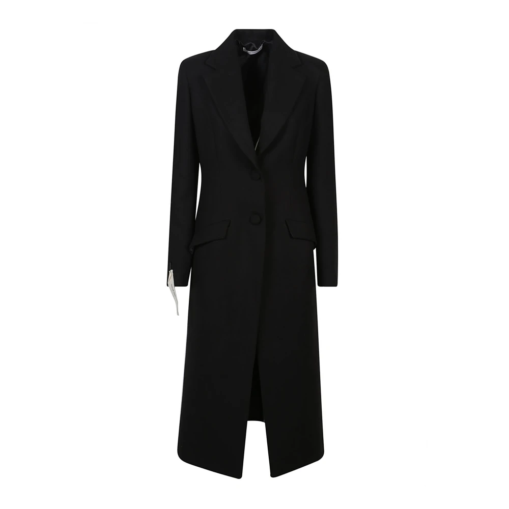 Mar De Margaritas Sibilla Elegant Coat Black Dames