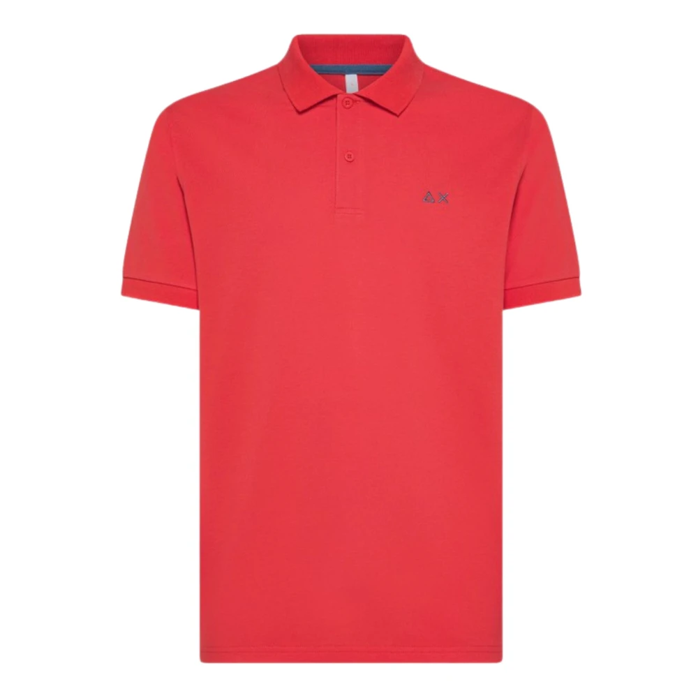 Sun68 - Tops > Polo Shirts - Red - Sun68 - Modalova