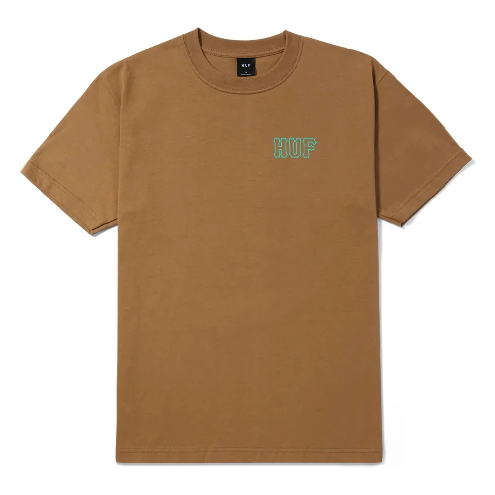 HUF T-shirt Brown Heren