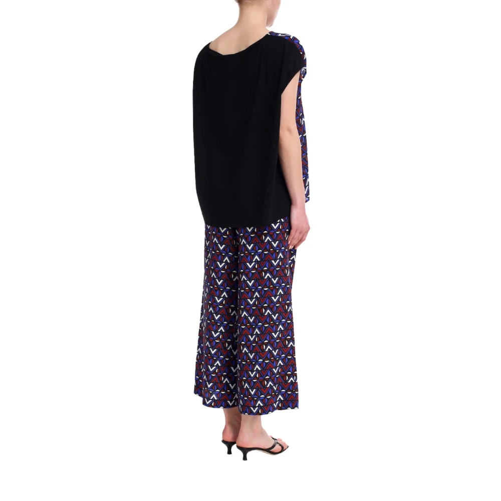 Max Mara Elegante Blouse Papilla Multicolor Dames
