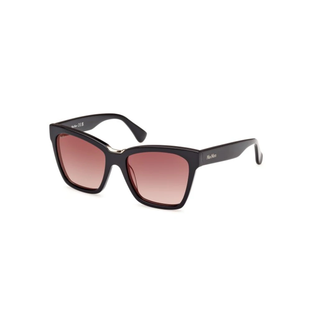 Max Mara Black Sunglasses, Female, 53 Mm, Cat-Eye Sunglasses