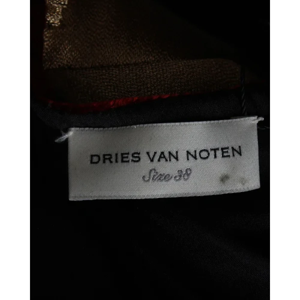 Dries van Noten Pre-owned Polyester dresses Multicolor Dames