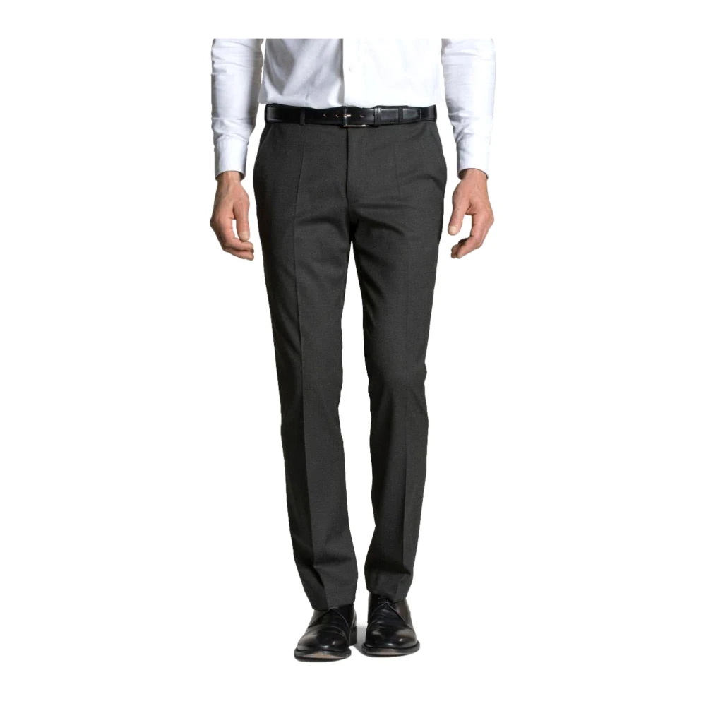 Meyer Gray Suit Trousers, Male, W30, Oslo Model Trousers 2-2603/08 Aut/Inv