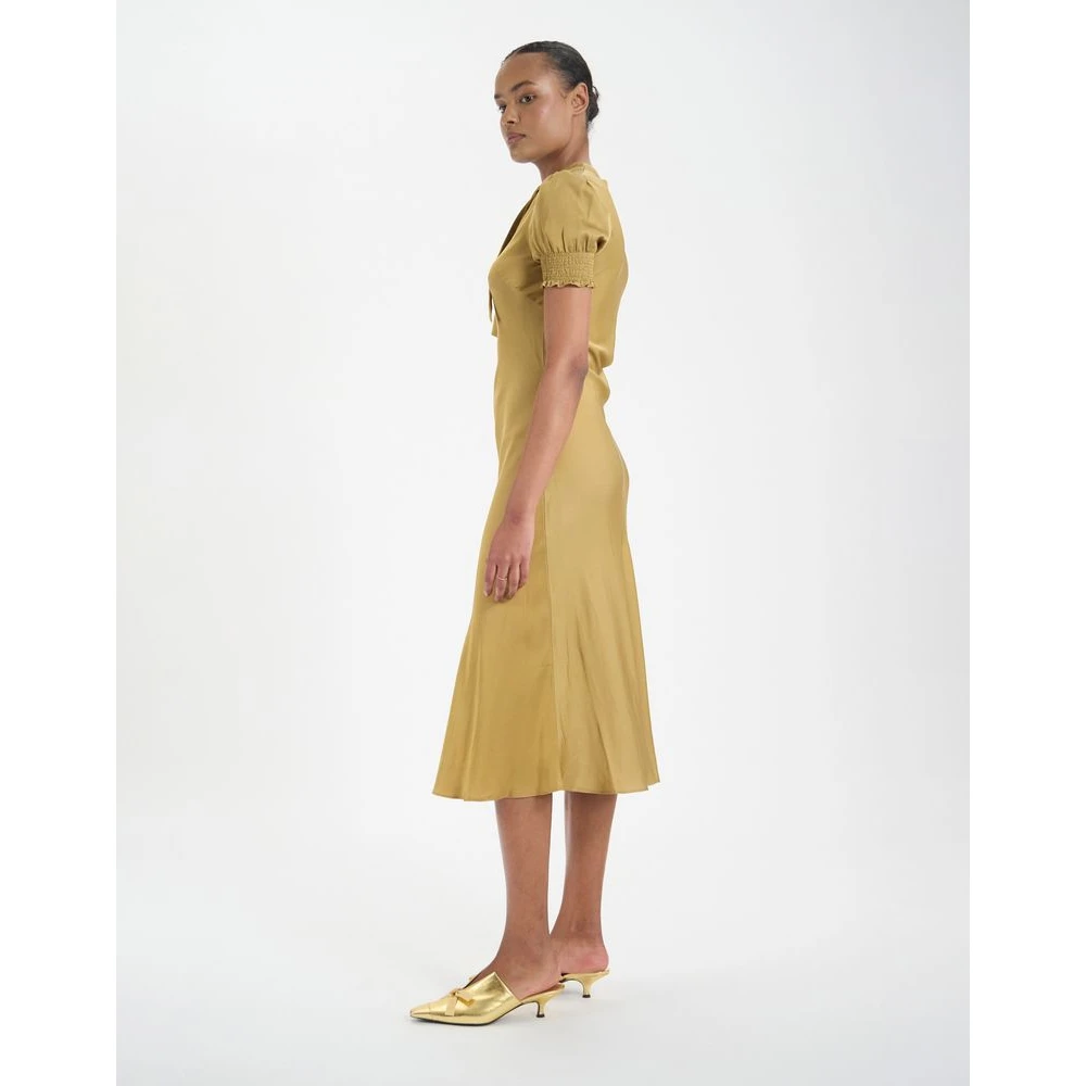 Ines De La Fressange Paris Cerise Cocktail Jurk Yellow Dames