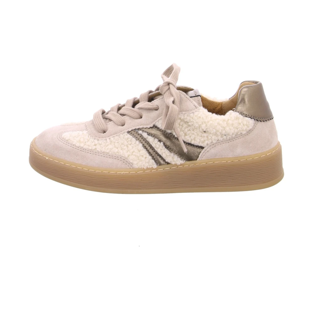 Gabor Casual Vetersneaker Dames Schoenen Beige