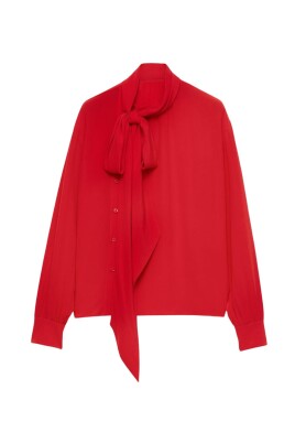 sophisticated-tie-neck-blouse