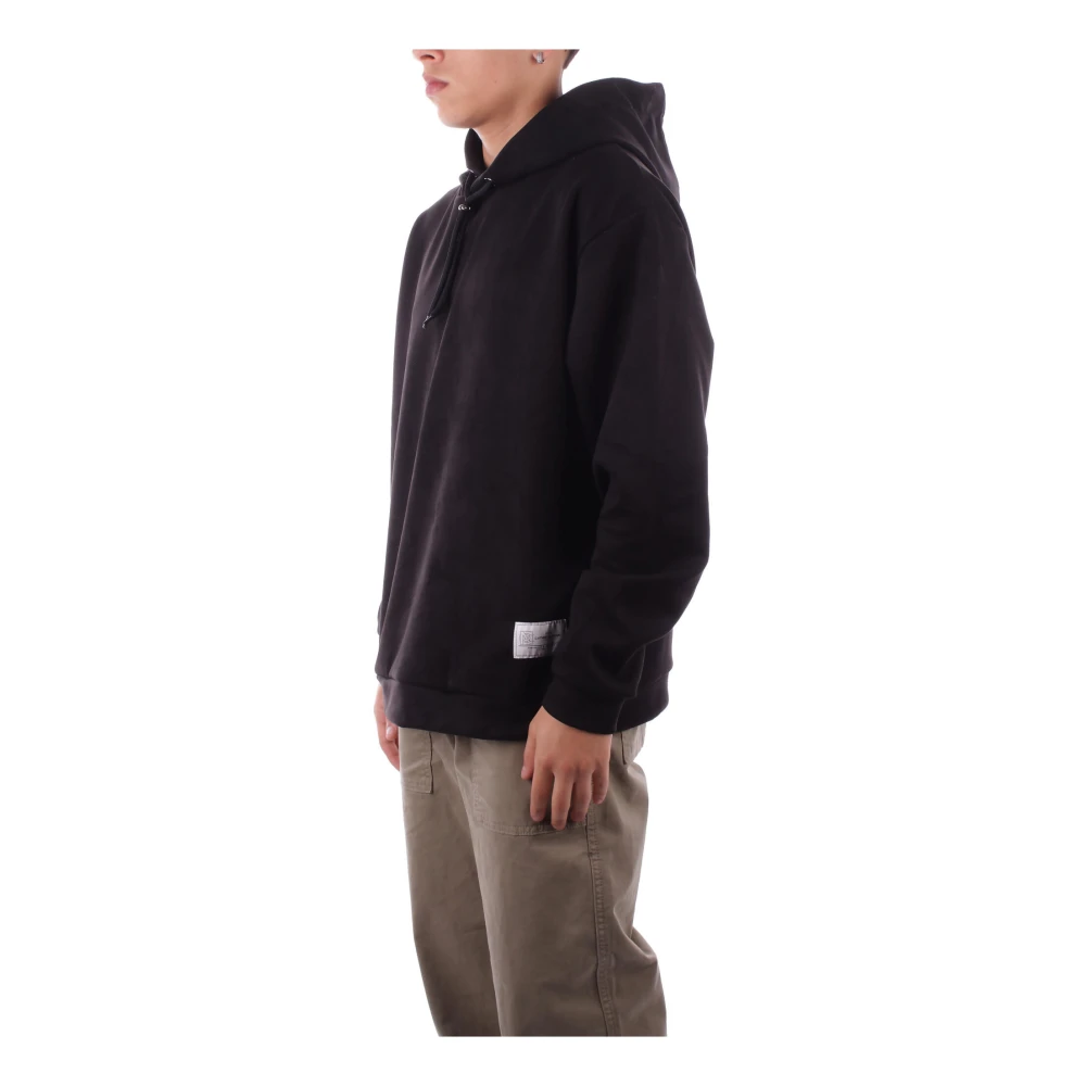 Costume National Zwarte hoodie trui Black Heren
