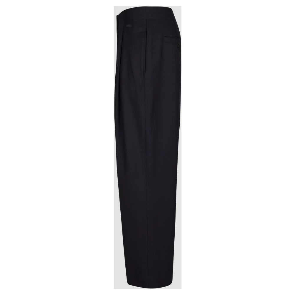 add Broek IN Gabardine WOL Black Dames